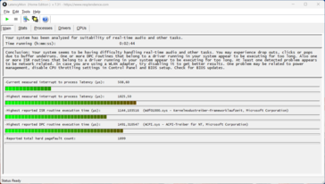 LatencyMon - panoramica