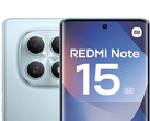 Il Redmi Note 15 5G nel suo colore di lancio Glacier Blue. (Fonte immagine: via Sim.de)