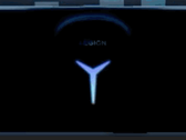 Il logo Legion dell'Y90. (Fonte: Lenovo)