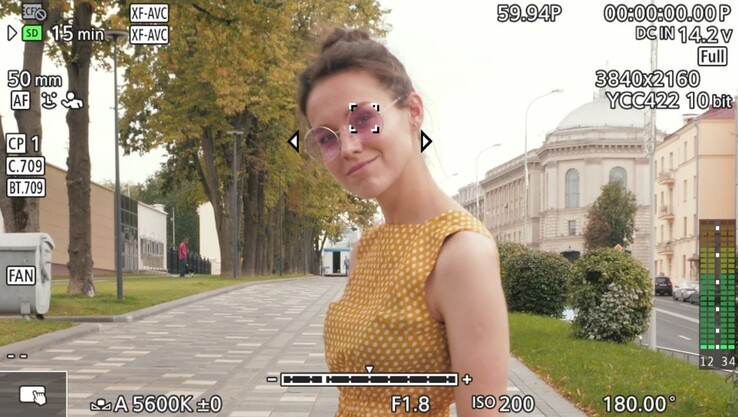 EOS C80 utilizza la tecnologia di messa a fuoco automatica Dual Pixel CMOS AF II con tracking AI dei soggetti umani e animali. (Fonte immagine: Canon)