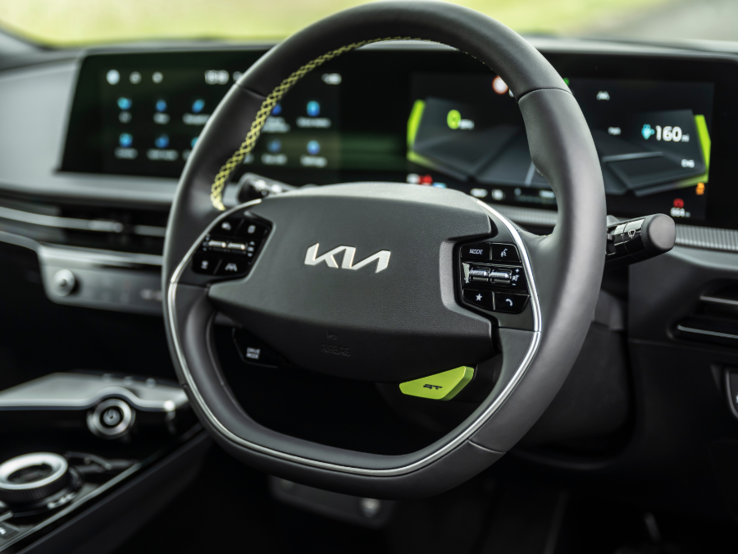 La Kia EV6 GT. (Fonte: Kia)