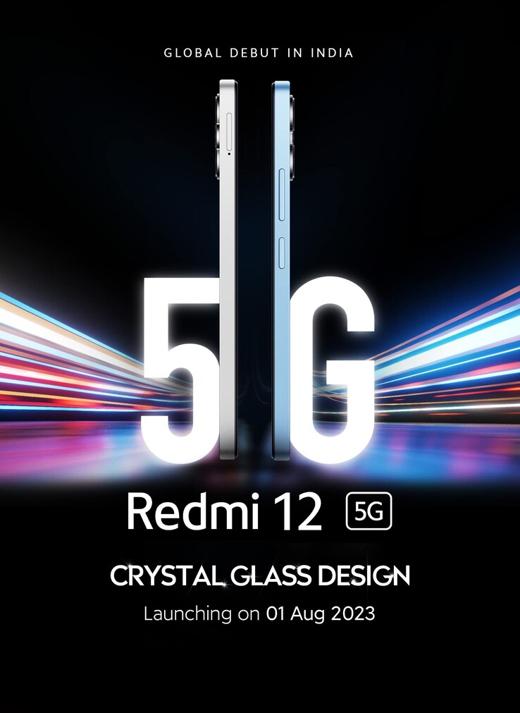 Un nuovo trailer del Redmi 12 5G. (Fonte: Redmi via Amazon)