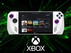 Asus ROG Ally con esperienza Xbox a tutto schermo (Fonte: Asus, Microsoft Xbox Gaming con modifiche)