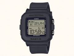 Gli orologi Baby-G BGD-10KH di Casio (nella foto BGD-10KH-2C) hanno un display quadrato. (Fonte immagine: Casio, modificato)