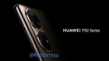 I nuovi rendering di Huawei P50 sono in circolazione. (Fonte: Twitter)