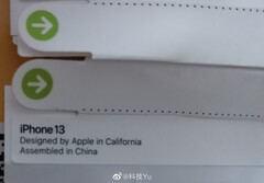 Apple dovrebbe annunciare la serie iPhone 13 il mese prossimo. (Fonte: Weibo)