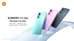 Lo Xiaomi 12 Lite 5G sarà disponibile in almeno tre colori. (Fonte: Xiaomi)