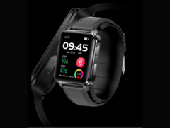 Lo smartwatch Kumi KU5 Pro 2022 è dotato di uno strumento per la misurazione della pressione sanguigna. (Fonte: Kumi via AliExpress)