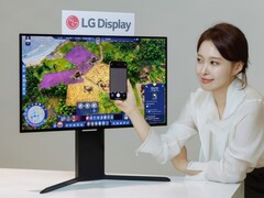 Il nuovo OLED a strisce RGB 240 Hz di LG Display promette testi più nitidi e una migliore precisione dei colori. (Fonte: LG)