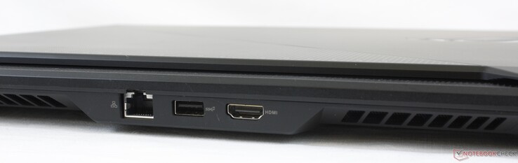 Lato Posteriore: Gigabit RJ-45, USB-A 3.2, HDMI 2.0b