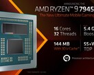 Il primo chip per laptop di AMD con 3D V-cache è stato sottoposto a benchmark online (immagine via AMD)