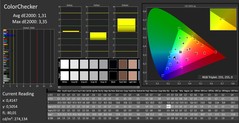 CalMAN - ColorChecker (Calibrato)