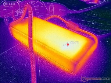 L'alimentatore CA supera i 53 C durante il gioco