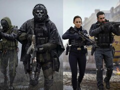 Ghost, il Capitano Price e altri personaggi di rilievo presenti in Call of Duty: Modern Warfare 2.