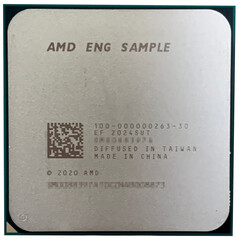 Prototipo dell&#039;AMD Ryzen 7 5700G. (Fonte immagine: QQ tramite Videocardz)