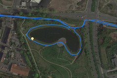 GPS Test: Garmin Edge 500 - Lago