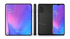 Ecco come potrebbe apparire Galaxy Fold 2 (Image Source: windowsunited)