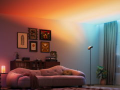 La lampada da terra Torchiere Govee (nella foto) sarà lanciata il 30 giugno. (Fonte: Govee)