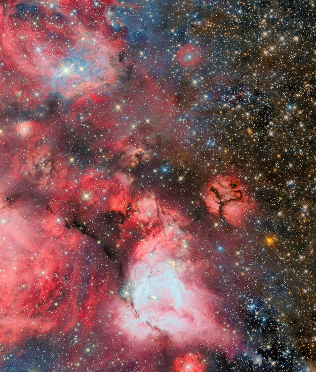 Immagine Hubble di N159 (Fonte: ESA/Hubble, NASA e R. Indebetouw)