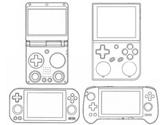Immagini delle diverse console retrò Anbernic