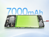 Il Nord CE6 Lite dispone di una batteria da 7.000 mAh.
