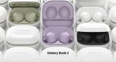 Il Galaxy Buds2. (Fonte: Samsung)