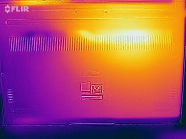 Distribuzione del calore - lato inferiore