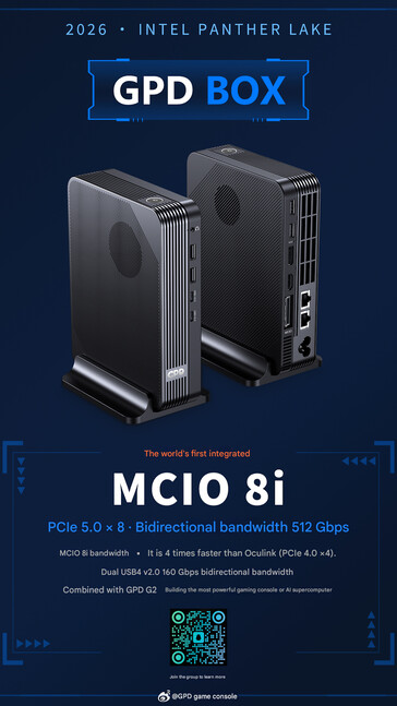 Il Box mini PC alimentato da Panther Lake con MCIO (traduzione automatica)