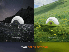 Le nuove luci CL20R sono disponibili in due colori. (Fonte: Fenix Lighting USA)