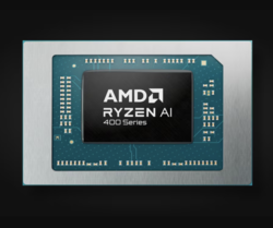 Analisi delle prestazioni e dell'efficienza di AMD Ryzen AI 400. (Fonte immagine: AMD)