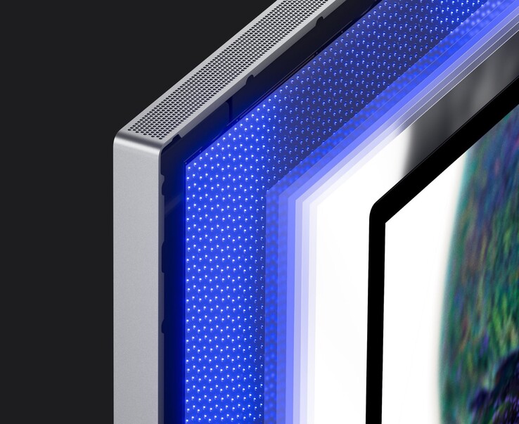 Lo Studio Display XDR utilizza una mini retroilluminazione a LED con 2.304 zone di oscuramento.