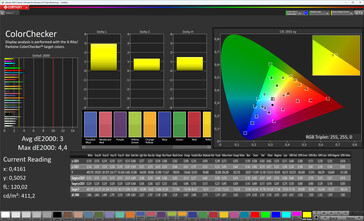 Precisione del colore (profilo: naturale, spazio colore di destinazione: sRGB)