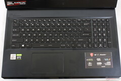 MSI GE76 Raider 11UH - Dispositivi di input