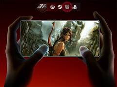 L&#039;emulatore di giochi per PC integrato sembra essere simile a WinPlay di Xiaomi. Nella foto: il RedMagic 10S Pro+. (Fonte immagine: RedMagic - modificato)