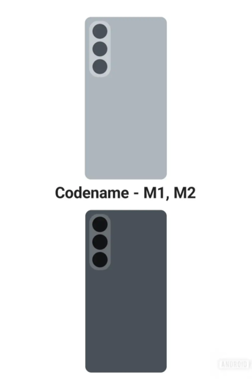 Galaxy S26 (M1) e Galaxy S26 Plus (M2) immagini di rendering di One UI 8.5