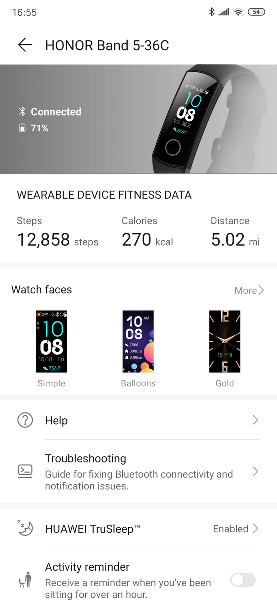 Honor band 5 misura la pressione shop