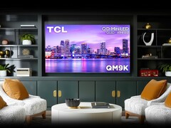 Il televisore QM9K di TCL (nella foto) è ora disponibile negli Stati Uniti. (Fonte: TCL)