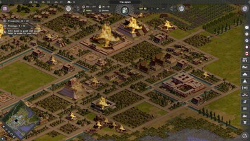 Nella foto: uno screenshot di gioco tratto da Tlatoani: Aztec Cities.