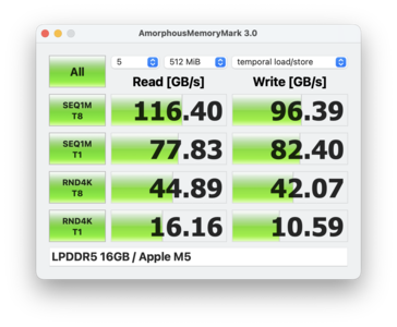 Memoria Mark Apple M5