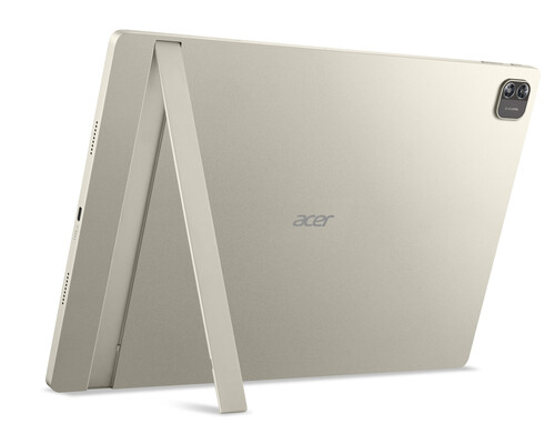 La parte posteriore dell'Iconia A16 con il cavalletto. (Fonte: Acer)