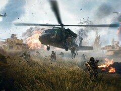 Un singolo colpo di lanciagranate non è sufficiente per distruggere un elicottero in Battlefield 6 - a meno che non sia già danneggiato. (Fonte: Steam)