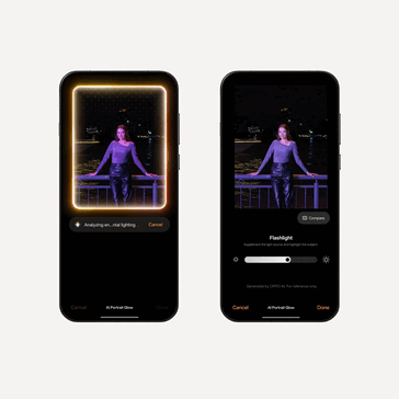 AI Portrait Glow in ColorOS 16 (Fonte: Oppo)