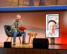 Tesla CEO Elon Musk made a surprise virtual appearance at Volkswagen's executive meeting (Image: Herbert Diess / Twitter)