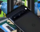 Sono trapelati altri scatti dal vivo del Google Pixel 8 Pro, apparentemente provenienti dalla linea di produzione. (Fonte: Pretend Studio - modifica)