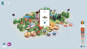Nella foto: uno screenshot del gameplay di Pan'orama.