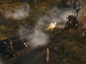 Un'immagine che mostra diversi mech in Iron Harvest, attualmente in vendita su Steam.