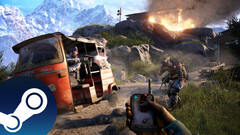 Uno screenshot di Far Cry 4, FPS open world di Ubisoft, che mostra il gameplay e il combattimento del gioco. (Fonte immagine: Steam - Modificato)