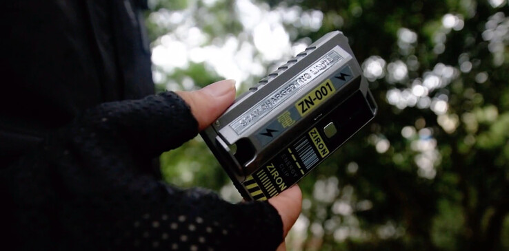 La banca di energia tattica Ziron. (Fonte: Ziron)