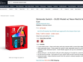 Lo Switch OLED è là fuori... anche se con dei limiti. (Fonte: Amazon)