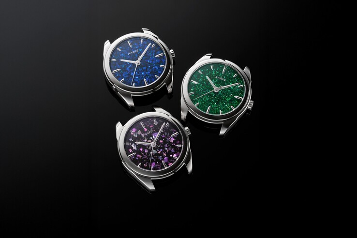 La serie Awake Son Mai Fragments è alimentata dal movimento automatico G101 di La Joux-Perret (Fonte: Awake)